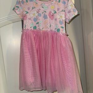 Brand new toddler girl tulle accent dress